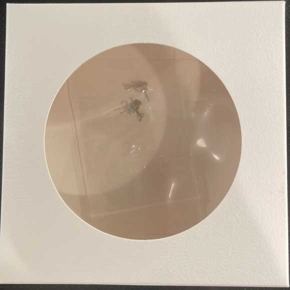 Silver tone dolphin earrings for pierced ears small - Picture 3 of 3